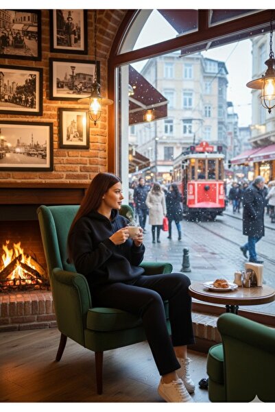 L-KOM Women's 3-Thread Inner Cotton Relaxed Fit Tracksuit Set - Me Transitional Soft Texture