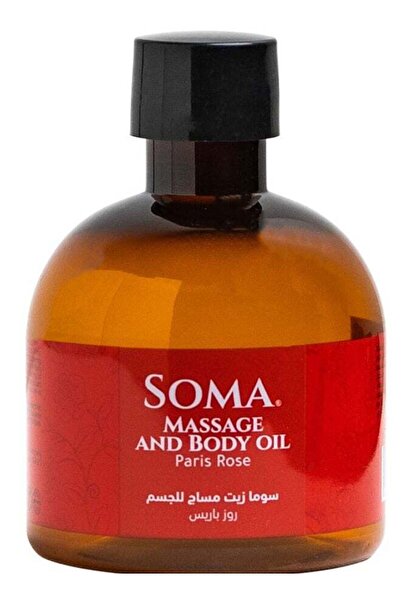 Soma زيت تدليك الجسم 170 مل برائحة الورد الباريسي