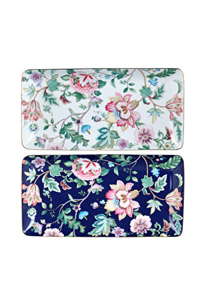 Lucky Art Elysia Bone 2-Piece Baton Plate Set 26cm