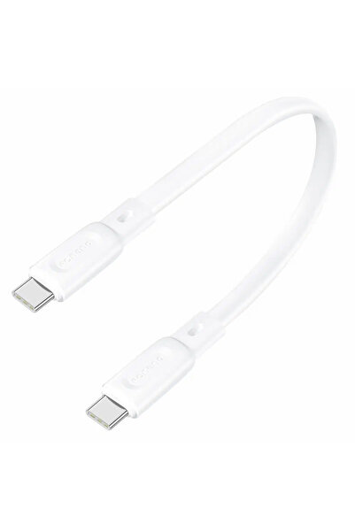FONENG X107 60W Type-C to Type-C 25cm Kısa Hızlı Data ve Şarj Kablosu