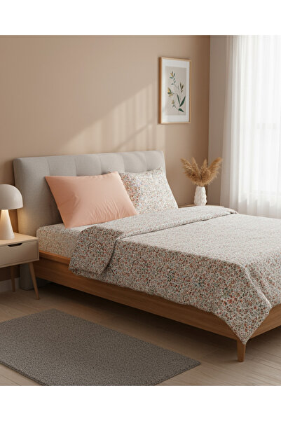 REDTAG Ivory 6 Piece Duvet Cover Set (Double Size)