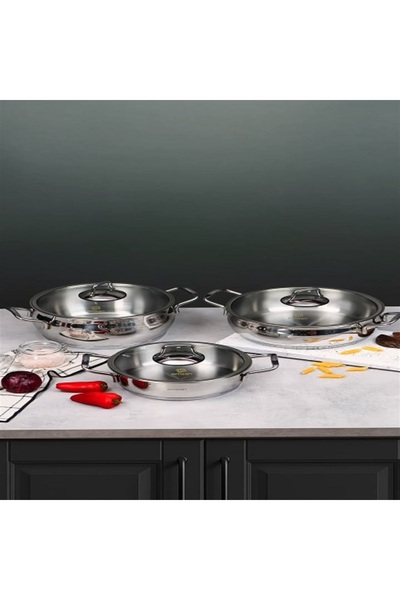 Emsan BİRCE TENCERE 6 PARÇA TENCERE SETİ