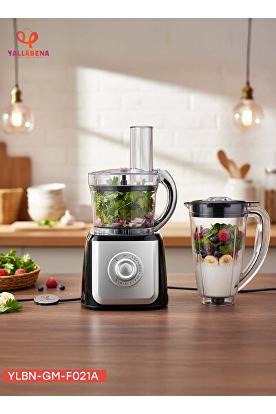 Generic 2-in-1 Food Processor & Blender Multifunctional Kitchen Machine for Saudi Home Cooking