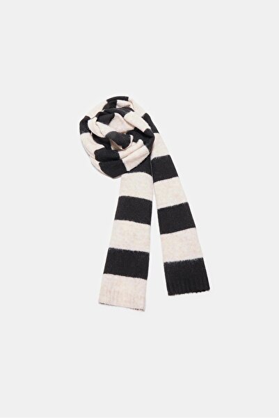 Stradivarius Çizgili atkı