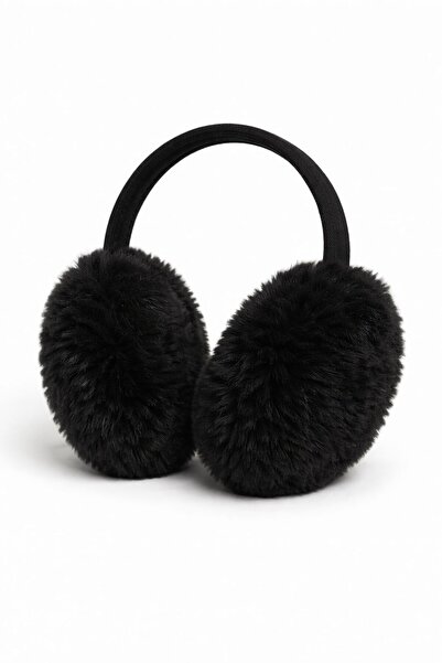Nacar Kadın Peluş Kışlık Kulak Isıtıcı Özellikli Katlanabilir Yumuşak Tüylü P...