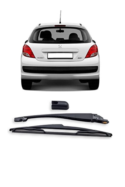 CMEPARTS Peugeot 207 Hb 2009-2014 Uyumlu Arka Cam Silecek Kolu Ve Süpürgesi K...