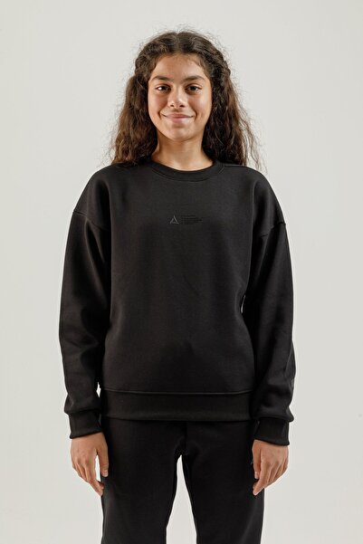 Airlife سترة كلابي آي آر زون للأطفال الصغار ذات ياقة دائرية باللون الأسود