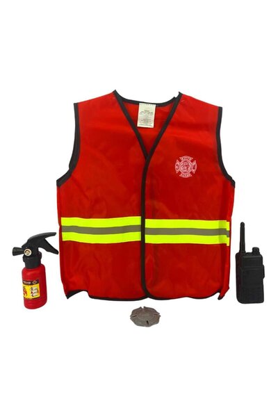 MEGA SEÇTİM ALDIM ÇOCUK KOSTÜMÜ KN562 İTFAİYE SETİ 3+