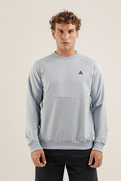 Airlife Saturn UR7 Pro I Sıfır Yaka Erkek Sweatshirt Mavi
