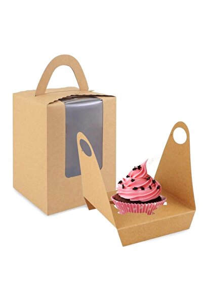Generic Coobbar Cupcake Boxes,30 Pack Cupcake Boxes Individual Single Cupcake...