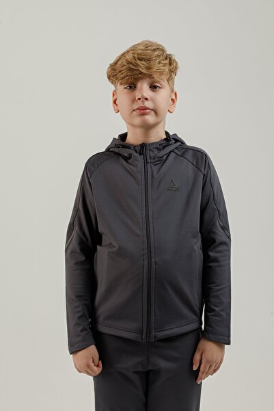 Airlife Power 22 Cr Line Full Length Zippered Young Children (Boys) Hooded Sw...