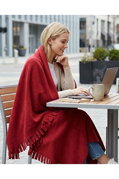 NOVİPACK TV BATTANİYE POLAR KIRMIZI 130X170 CM