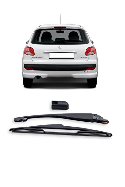 CMEPARTS Peugeot 206+ Plus T3e Hb 2009-2013 Uyumlu Arka Cam Silecek Kolu Ve S...