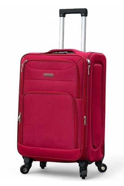 ZAAPPY Soft Material 24 Inch(20-25kg) Luggage Lightweight, Secured Lock, 4Spinner Wheels, Expandable