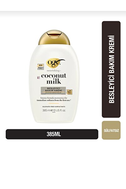 OGX Besleyici Coconut Milk Sülfatsız Saç Bakim Kremi 385 ml