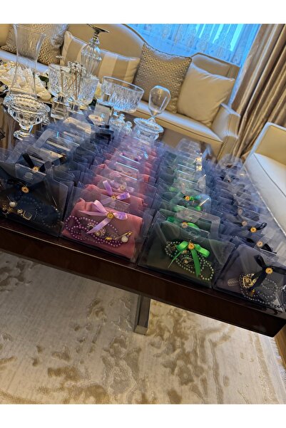 Azra 40 Adet 3,lü LÜKS SET ÜMRE HEDİYESİ HAC HEDİYESİ BEBEK MEVLÜDÜ