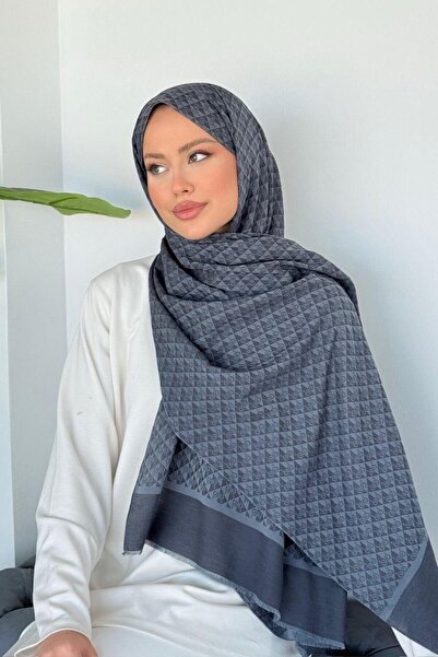 Şulemoda Giyim Şal Linda din bumbac organic Indigo