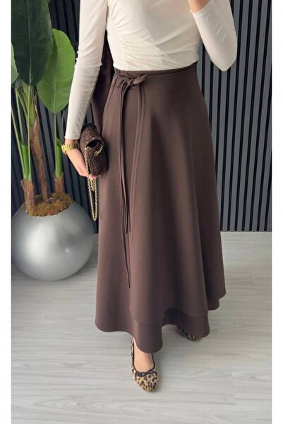 bm bessomoda fashion boutique Women - Side Tie - Zipper - Scuba Puff Fabric -...