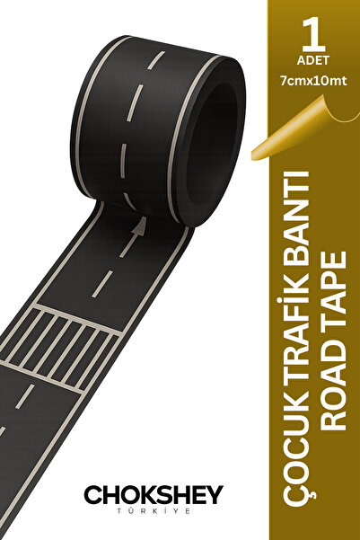 Onba Çocuk Trafik Bandı – Yol/Otoyol/Yarış Pisti Yapım Bandı İz Bırakmaz- 7cm...