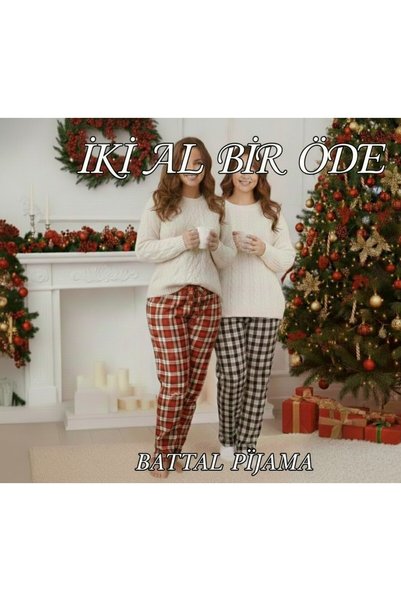hozey Battal pijama,süet pijama ,kadın pijams hediye ,yeni yıl desen
