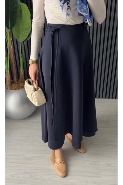 bm bessomoda fashion boutique Women - Side Tie - Zipper - Scuba Puff Fabric -...