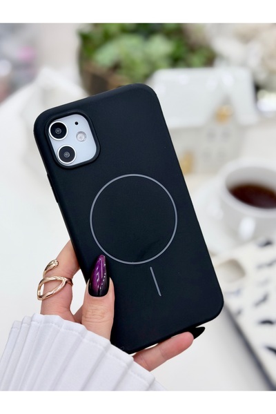 Go Aksesuar Iphone 11 Uyumlu MAGSAFE Özellikli Mat Parmak İzi Bırakmaz Darbe ...