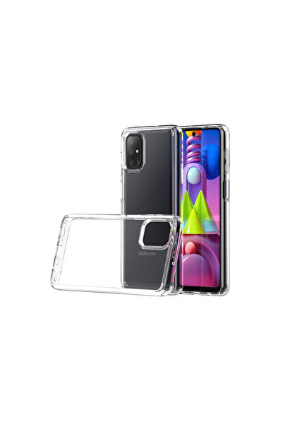 Hatreds Samsung Galaxy M51 İçin Uyumlu Darbe Emici Yumuşak Ultra İnce Sararma...