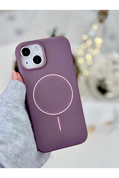 Go Aksesuar Iphone 15 - 14 - 13 Uyumlu MAGSAFE Özellikli Parmak İzi Bırakmaz ...