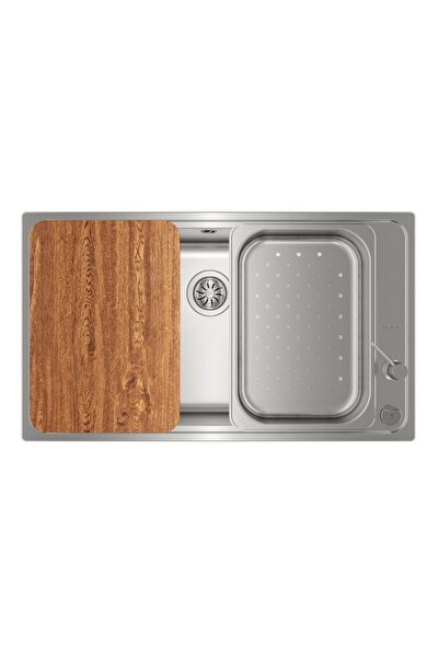 Teka BAHİA 1B PLUS TEZGAHÜSTÜ AKSESUARLI PASLANMAZ ÇELİK MUTFAK EVYESİ