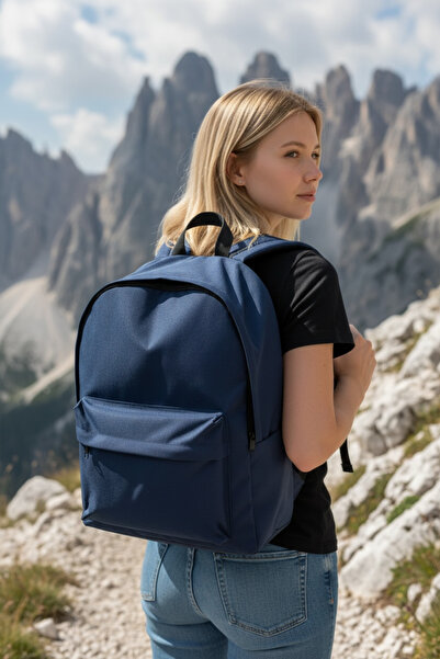 back moda Navy blue backpack
