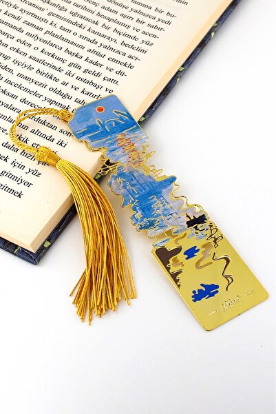 Solfera Εικονογράφηση του Κλούαντ Μονέτ Εικονογράφηση της Ανατολής Ζωγραφική Εικονογράφηση Μεταλλικός σελιδοδείκτης Σελιδοδείκτης AY088