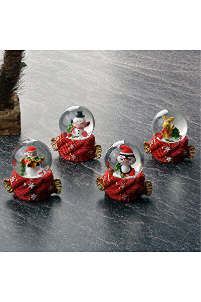 MATMEL كرة ماء زجاجية صغيرة من توهانا لعيد الميلاد