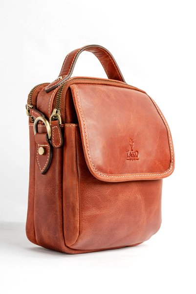 Yako Çanta Genuine Leather Shoulder Messenger Bag