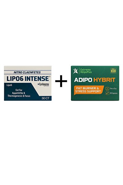 Adipo Extreme Adipo Hybrit 30 Kapsül & Lipo 6 Intense 30 Kapsül