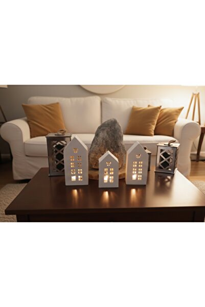 Ataart ATAARTDESİNG 3'Lü DEKORATİF EV MUMLUK