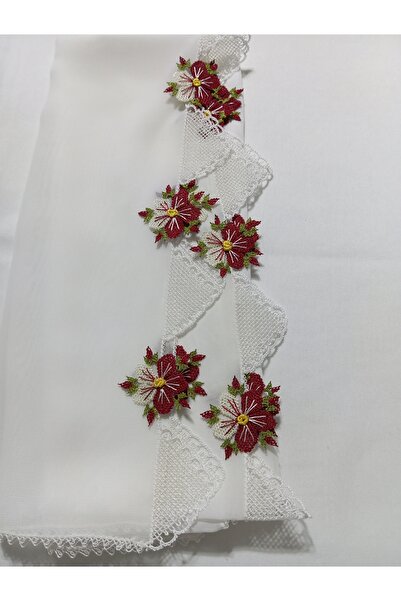 NUMİSTORE İğne oyası krem renk namaz örtüsü