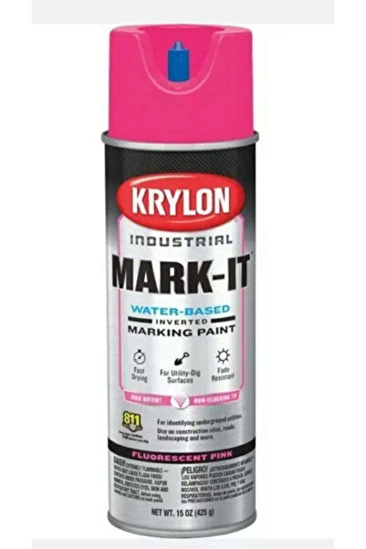 Krylon Mark It Spray Paint - Pink Fluorescent