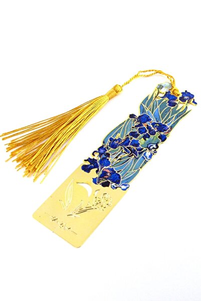 Solfera Vincent Van Gogh Irises Painting Metal Bookmark Book Mark Ay086