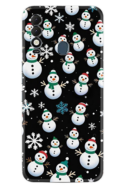 TECNO حافظة Spark 8T منقوشة مطبوع غطاء سلسلة العام الجديد عالي الحماية لعيد ا...