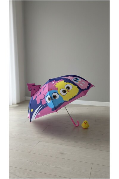 VANCKEY Kız Çocuk Şmeisyesi Desenli Figürlü Portatif Katlanabilir Sevimli Çoc...