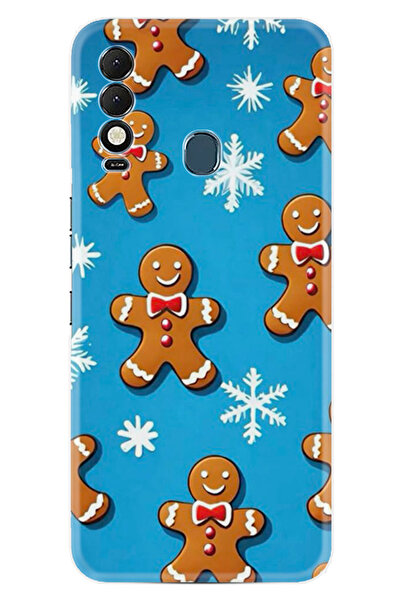 TECNO غطاء حماية Spark 8T منقوش مطبوع عالي الحماية للعام الجديد، غطاء سلسلة ع...