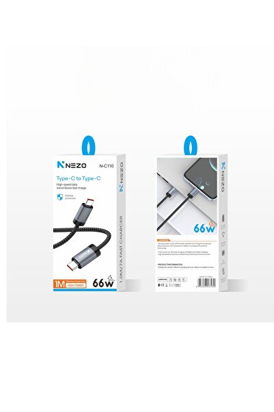 NEZO 66W Type-C To Type-C 1M Cable - N-C110