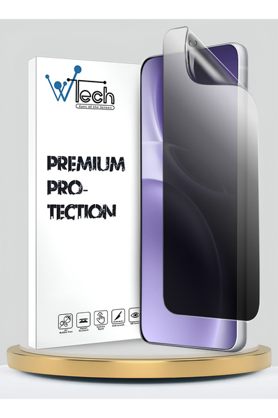 Wtech فيلم حماية شاشة هيدروجيل فاخر مضاد للتجسس لـ vivo X300 FE 5G 2026، رقيق...