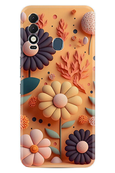 TECNO غطاء حماية Spark 8T منقوش مطبوع غطاء عالي الحماية من سلسلة Efex stk-.10...