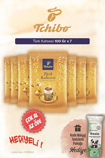 Tchibo Buy 7 Pay for 6 Turkish Coffee 100 Gr and Cotton