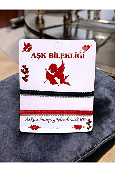 henahera accessory Örgü İp Arkadaş Sevgili (Çift) Bilekliği Örgü arkadaş bile...