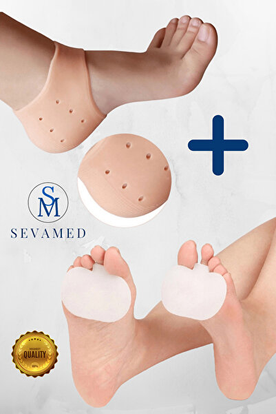 kırmed Topuk Çatlağı Topuk Dikeni İçin Topuk Gömleği ve Metatarsal Ayak Pedi ...