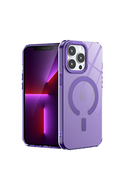 NewFace iPhone 14 Pro Max Case Troy Magsafe Cover - Purple