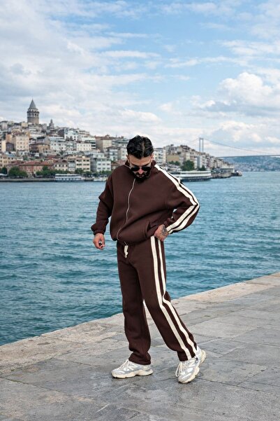 PEERLESS STORE Hasır Şerit Detaylı Eşofman Takımı