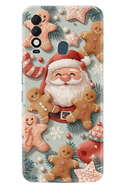 TECNO غطاء حماية Spark 8T منقوش مطبوع عالي الحماية للعام الجديد، غطاء سلسلة ع...